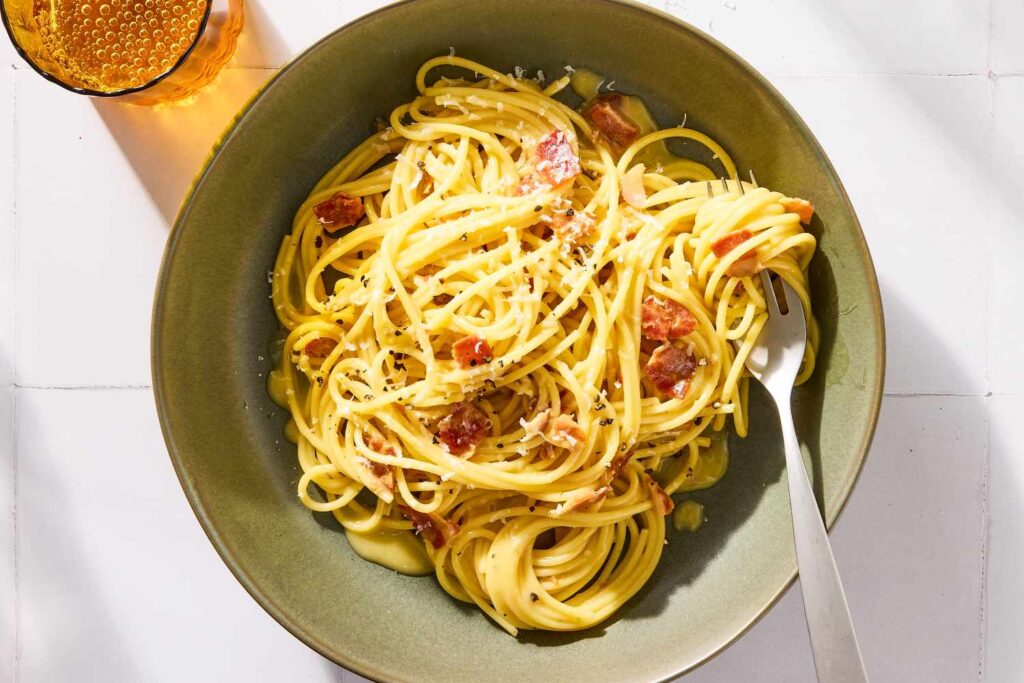 Si te bejme pasta carbonara