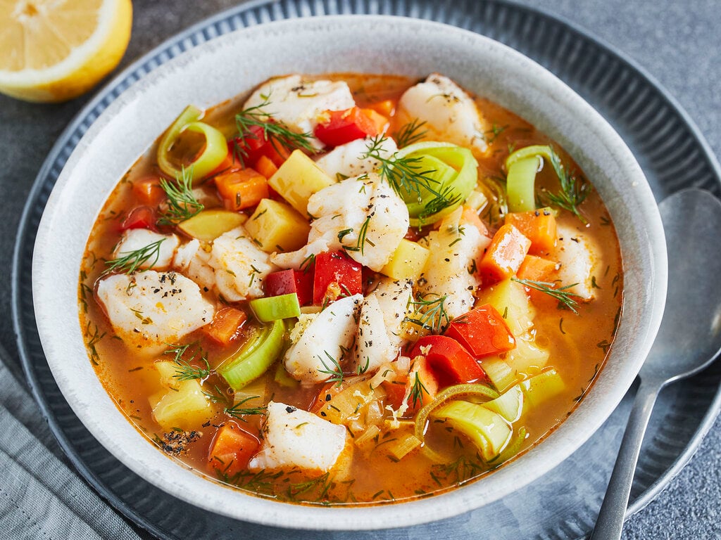 Si te bejme fischsuppe